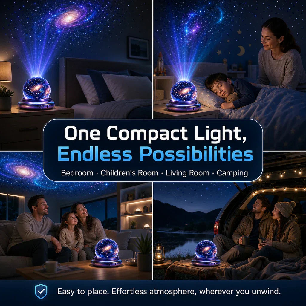 🔮Night Light Projector - Smart Holographic Star Projector 🍁🍁