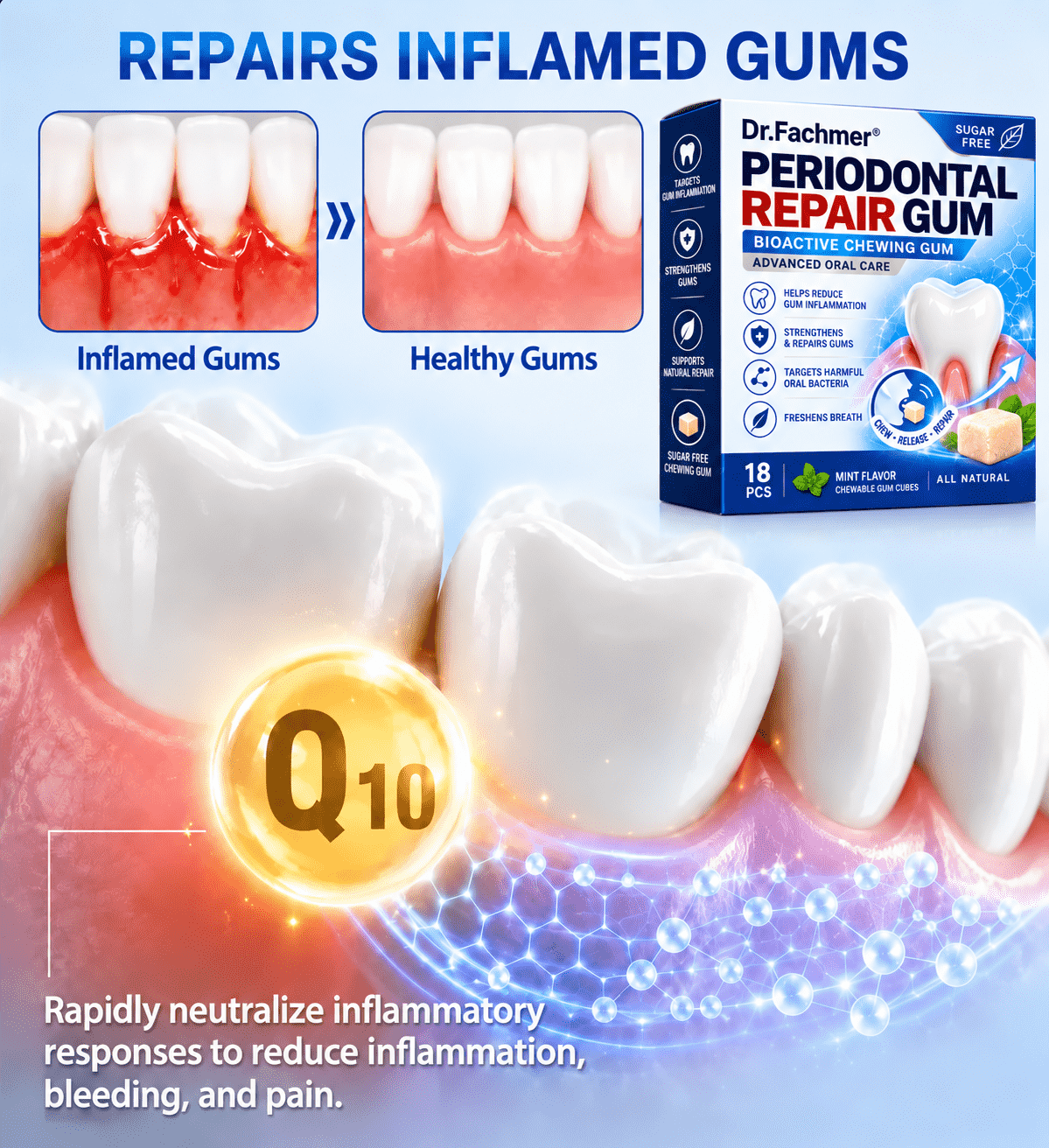 Dr.Fachmer® Gumcare Periodontal Repair Gum-up