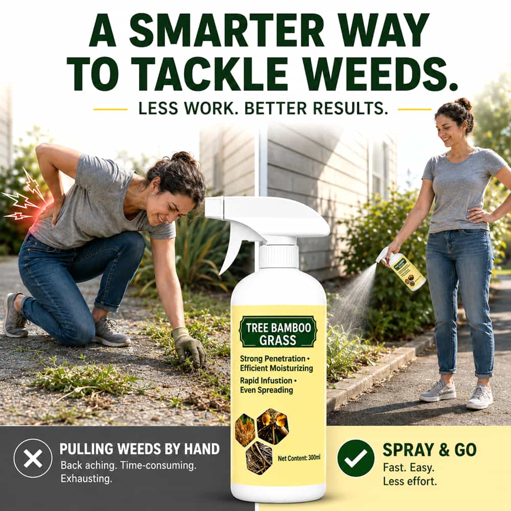 Fast-Acting Natural Weed Killer with Long-Lasting Protection 🌿