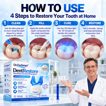 Dr.Fachmer® DentRestore Tooth Repair & Filling System 🍀