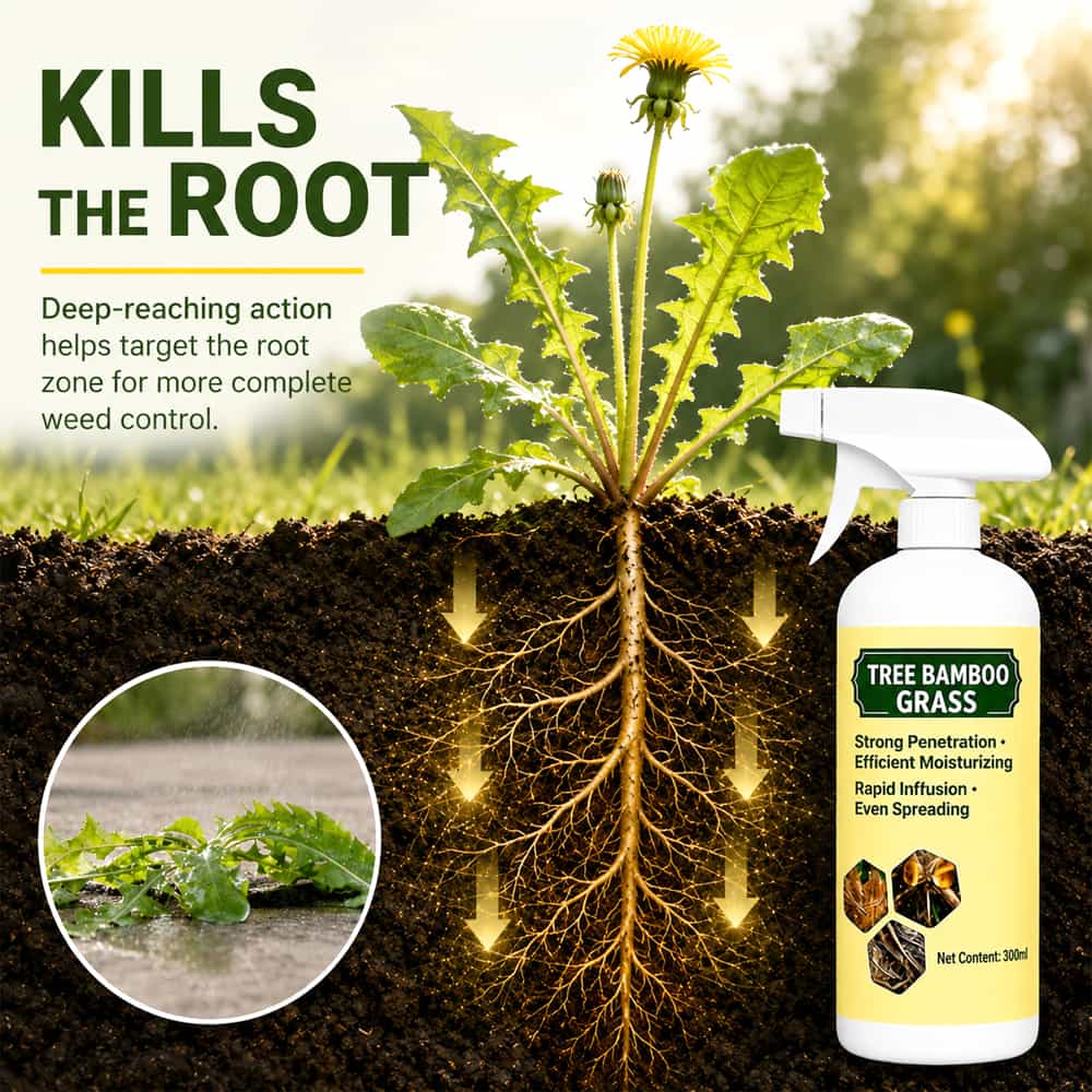 Fast-Acting Natural Weed Killer with Long-Lasting Protection 🌿