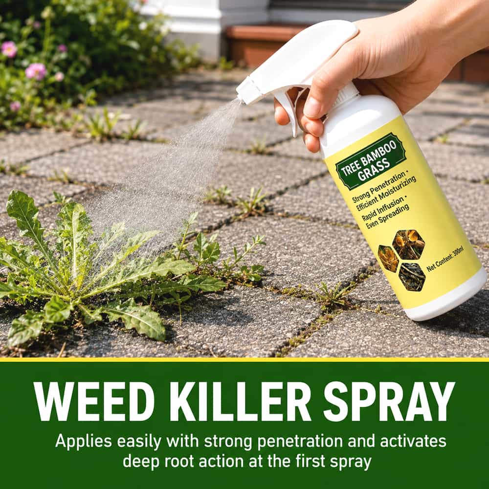 Fast-Acting Natural Weed Killer with Long-Lasting Protection 🌿