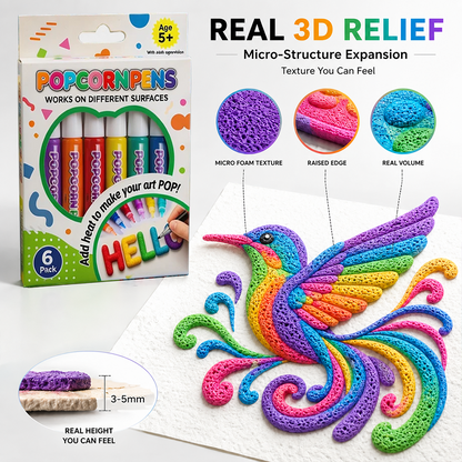 Save 50% by ordering today丨IEY® 3D Relief Art Pen – Turn Flat Drawings Into Touchable 3D Art 🍁