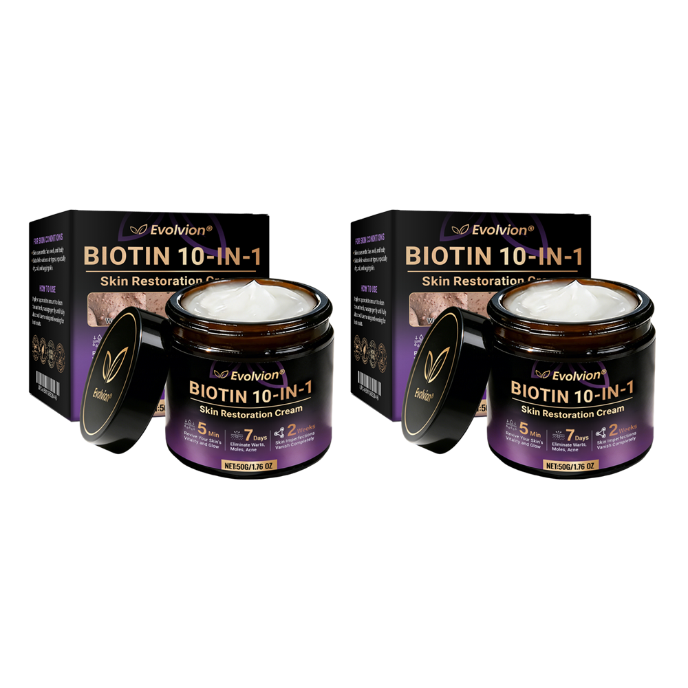 Made and Shipped from Canada ✨Evolvion® Biotin 10-in-1 Skin Restoration Cream🍁