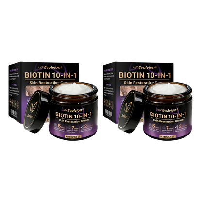 Made and Shipped from Canada ✨Evolvion® Biotin 10-in-1 Skin Restoration Cream🍁