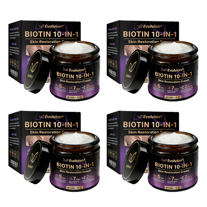 Made and Shipped from Canada ✨Evolvion® Biotin 10-in-1 Skin Restoration Cream🍁